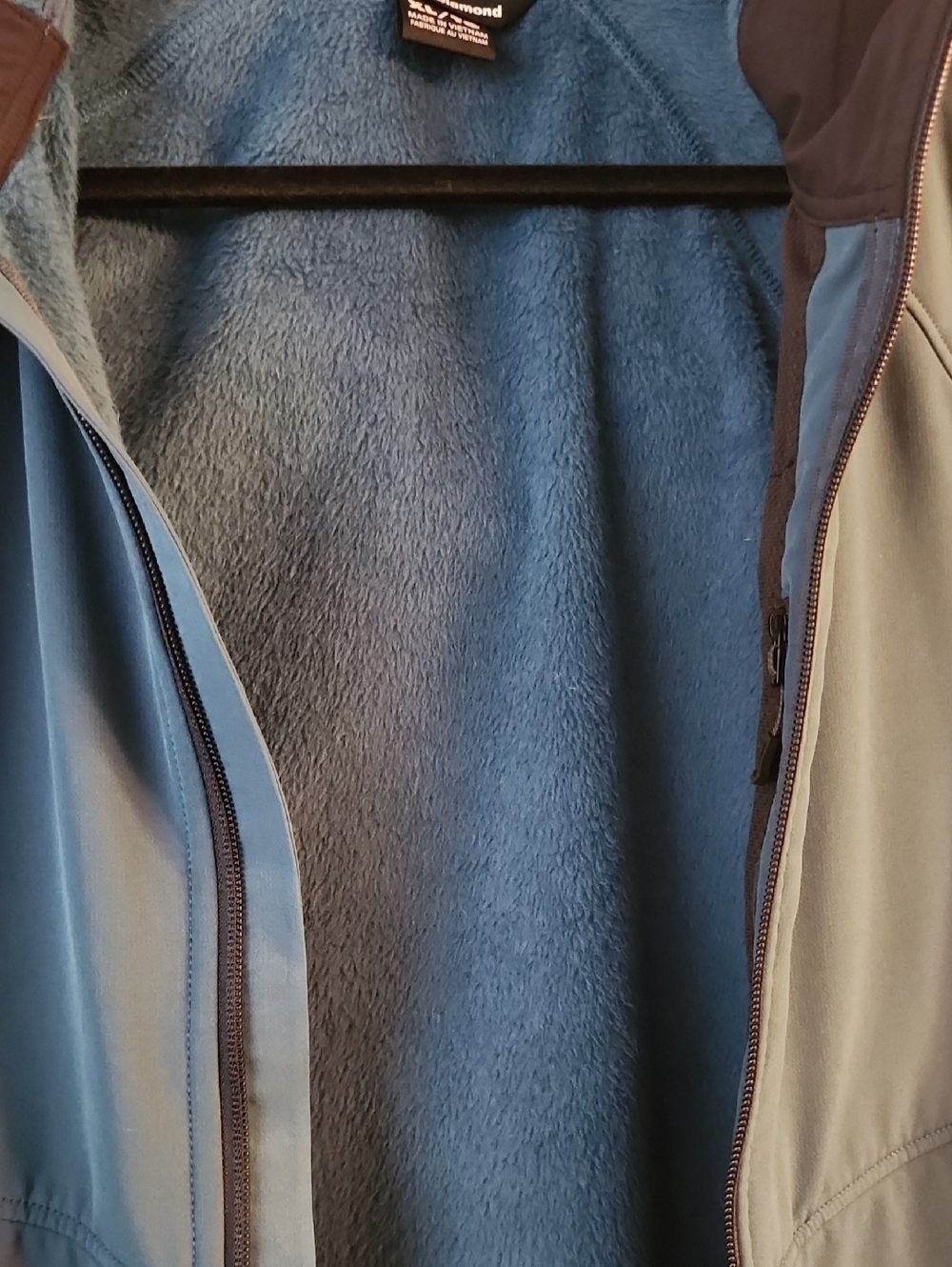 Black DIAMOND Men's Teal Hooded Jacket - Picture 4 of 5